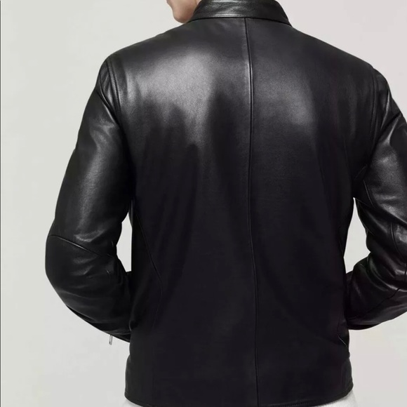 Rag and Bone Black Leather Jacket Duke Small Moto Racer New - Picture 2 of 10